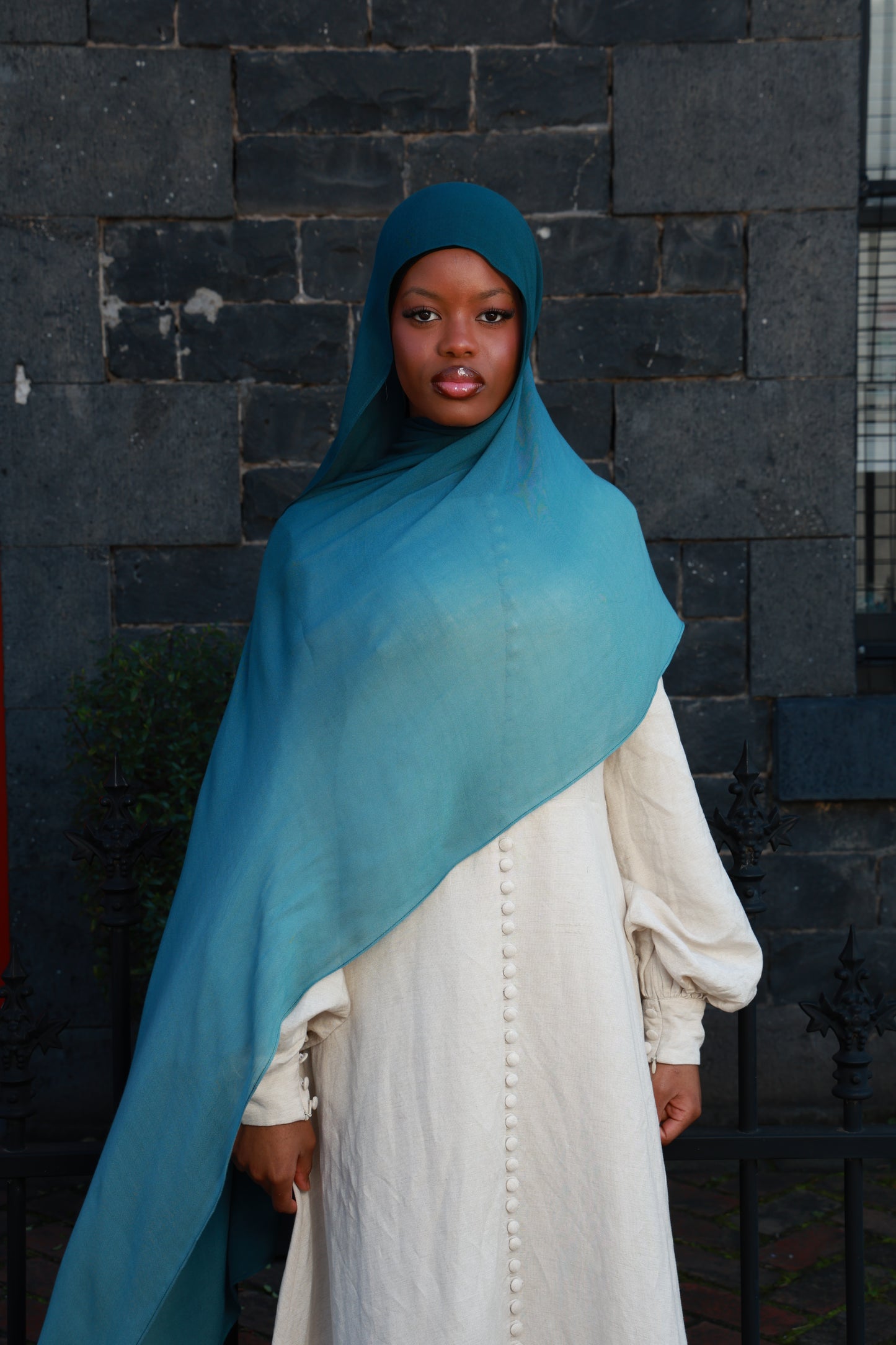 Blue Haven Ombre - Modal Hijab