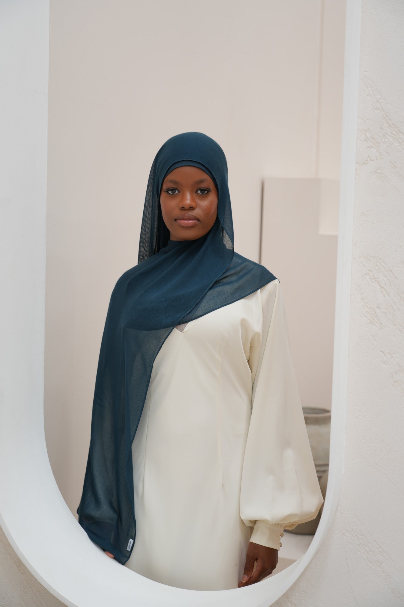 Persian Gulf - Teal Blue Modal Hijab