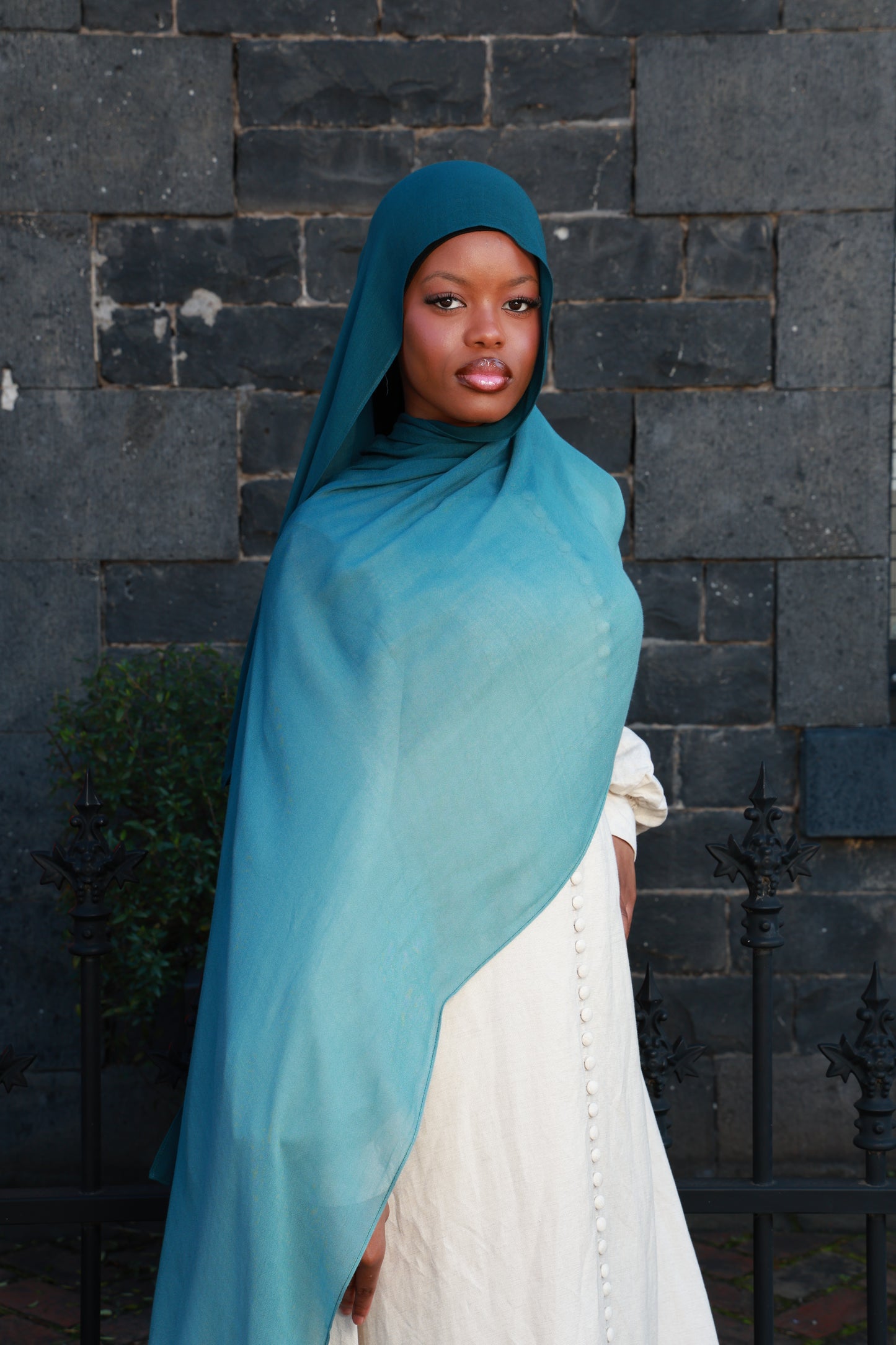 Blue Haven Ombre - Modal Hijab