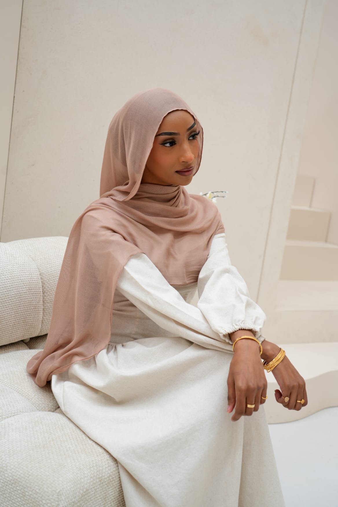 Nude Dune - Beige Modal Hijab
